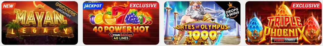 Gokkasten in het CIRCUS BE
